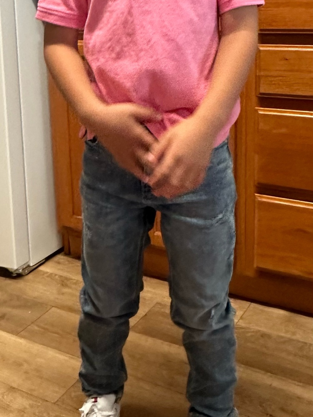 Tommy Hilfiger Grey Wash Kids Jeans
